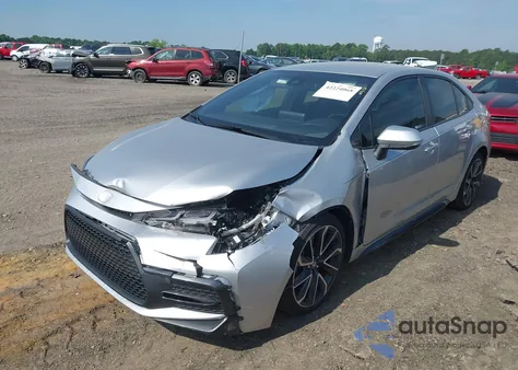 2022 Toyota Corolla Se z USA, uszkodzony, nr VIN JTDS4MCE5NJ097645